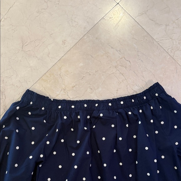H&M Dark Blue Blouse with White Dots - Picture 12 of 12